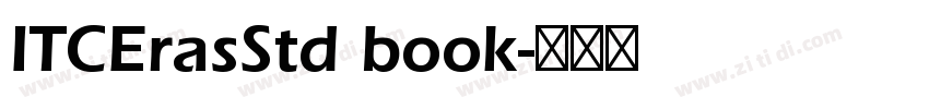 ITCErasStd book字体转换